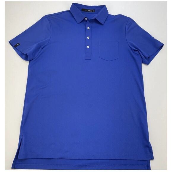 RLX Ralph Lauren Men’s Golf Polo – Size M – Navy Blue – Tranquilo Golf Club –EUC - Picture 1 of 16